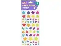 Officeworks Kadink Holographic Sticker Sheet Star Design offer