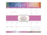 Officeworks Orange Circle Studio Orange Circle 2022 Magnetic Calendar Painterly Abstract offer