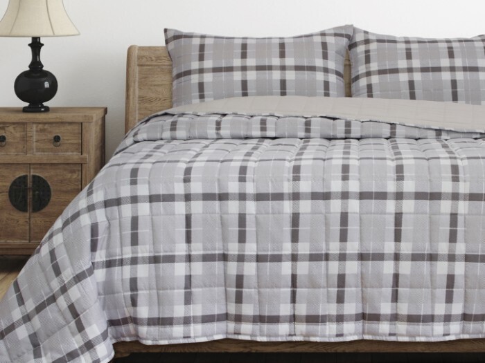 Emerald hill carter reversible quilted coverlet set offer at Spotlight