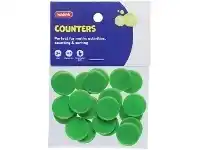 Officeworks Kadink Small Counters Green 30 Pack offer