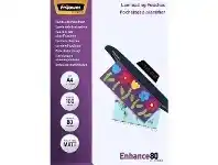 Officeworks Fellowes A4 80 Micron Laminating Pouch Matte 100 Pack offer