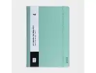 Officeworks Keji A5 Week to View 2022 PU Diary Mint offer