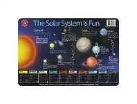 Officeworks Learning Can Be Fun Solar System Placemat offer