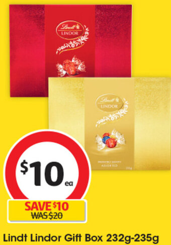 Lindt Lindor Gift Box 232g-235g