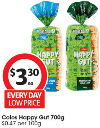 Coles Happy Gut 700g