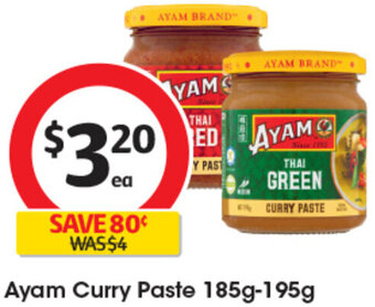 Coles Ayam Curry Paste 185g-195g offer