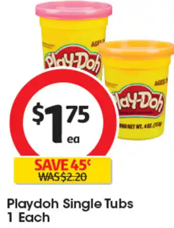 Playdoh Single Tubs 1 Each