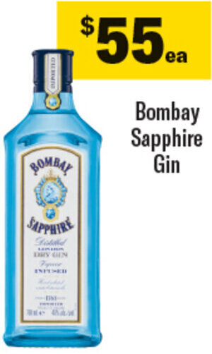 Coles Bombay Sapphire Gin offer