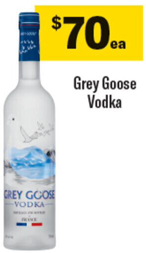Coles Grey Goose Vodka offer