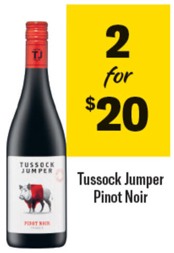 Tussock Jumper Pinot Noir