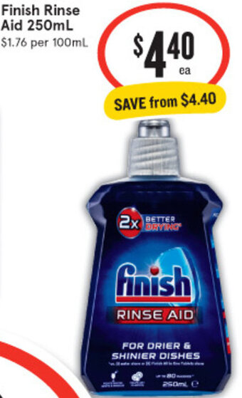 IGA Finish Rinse Aid 250mL offer