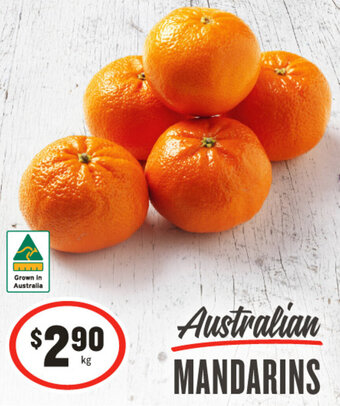 IGA Australian MANDARINS offer