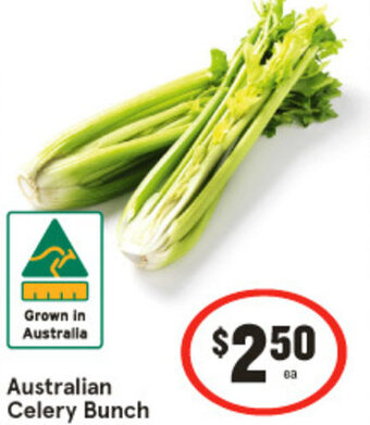 IGA Australian Celery Bunch offer