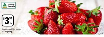 Foodworks Strawberries 250g punnet offer