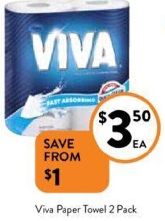 Viva Paper Towel 2 Pack