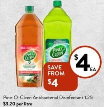 Foodworks Pine-O-Cleen Antibacterial Disinfectant 1.251 offer