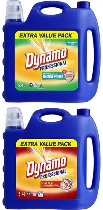 BIG W Dynamo laundry liquids offer