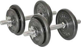 BIG W Circuit 18kg dumbbell weights set offer