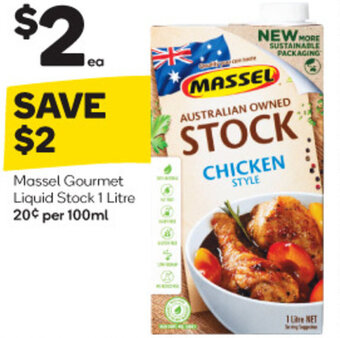 Massel Gourmet Liquid Stock 1 Litre