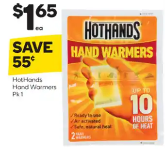 HotHands Hand Warmers Pk 1