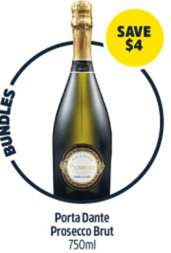 Woolworths Porta Dante Prosecco Brut 750ml offer