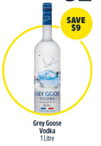 Woolworths Grey Goose Vodka 1 Litre offer