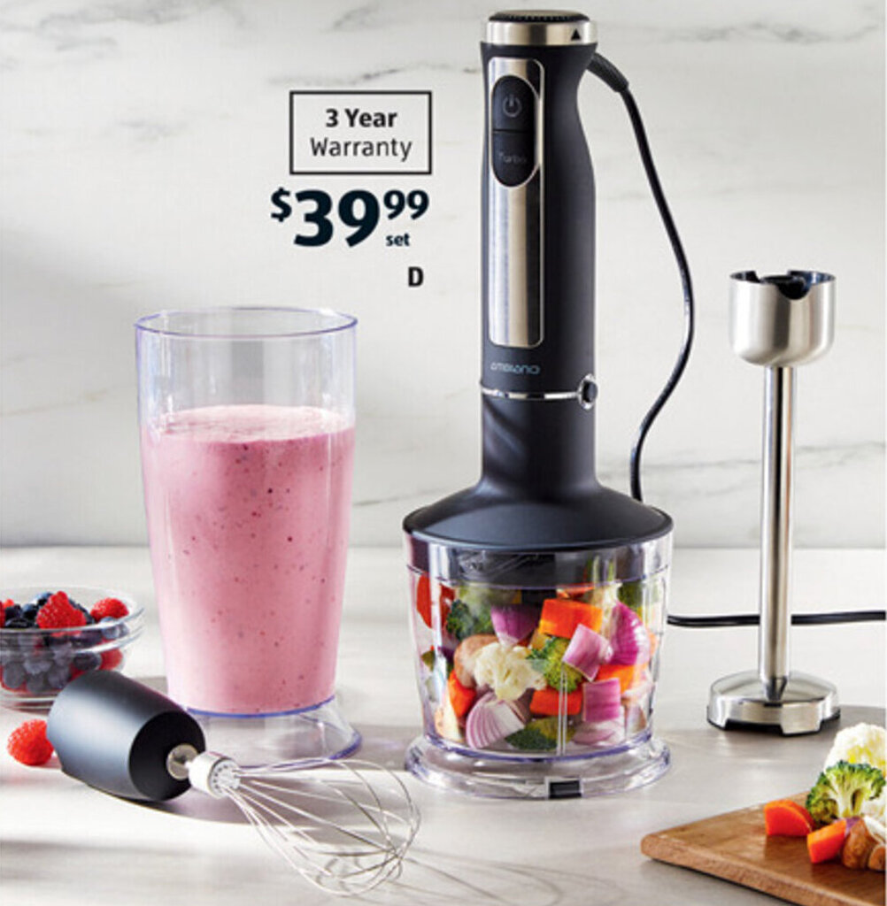 D 4Blade Stick Mixer Set offer at ALDI