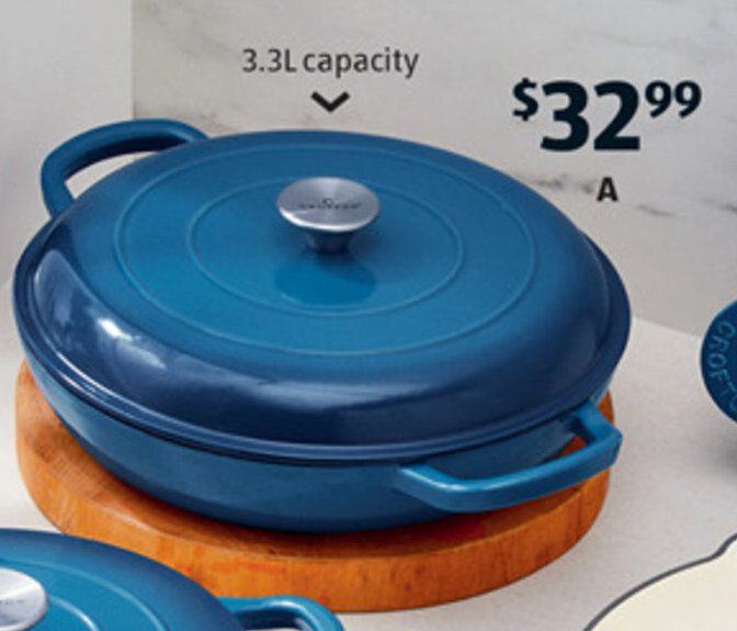 A Cast Iron French Pan offer at ALDI