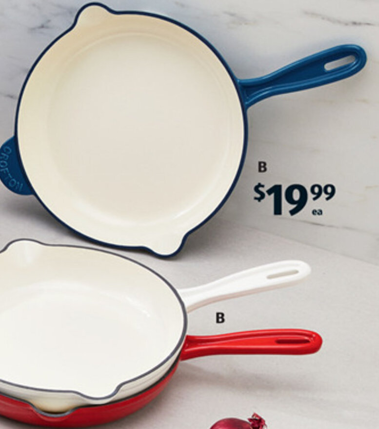 B Cast Iron Frypan offer at ALDI