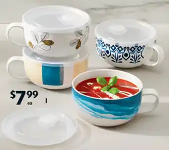 ALDI I Soup Mug with Lid offer