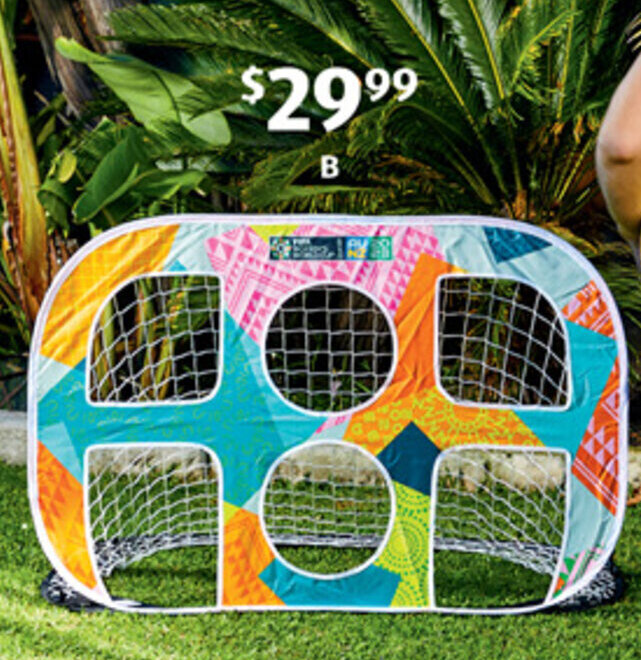 B FIFA Women's World Cup PopUp Goal with Target offer at ALDI