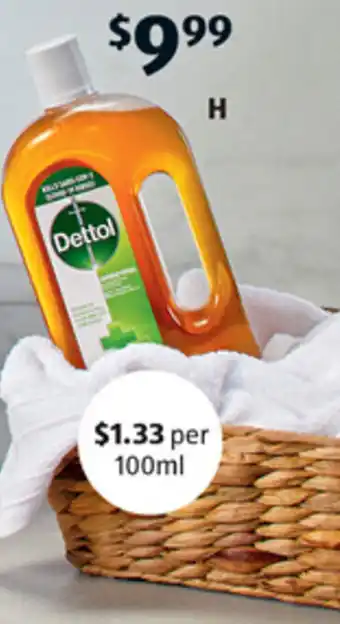 ALDI H Dettol 750ml offer