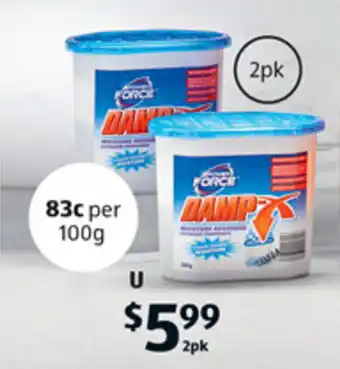 U Moisture Absorber Twin Pack 720g 2pk
