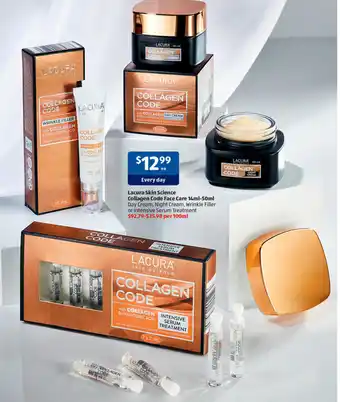 ALDI Lacura Skin Science Collagen Code Face Care 14ml-50ml offer