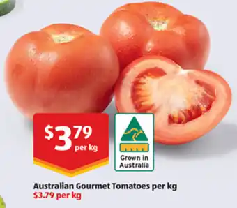 ALDI Australian Gourmet Australian Gourmet Tomatoes offer