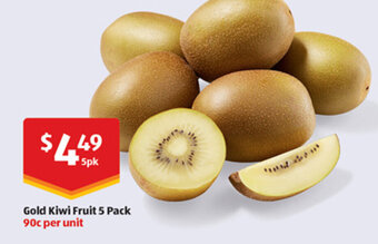ALDI Gold Kiwi Fruit 5 Pack offer