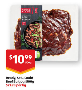 Ready, Set...Cook! Beef Bulgogi 500g