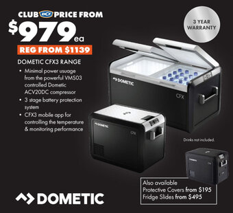 BCF DOMETIC CFX3 RANGE offer