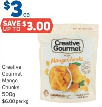 Foodland Creative Gourmet Mango Chunks 500g offer