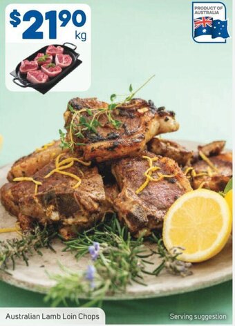 Foodland Australian Lamb Loin Chops offer