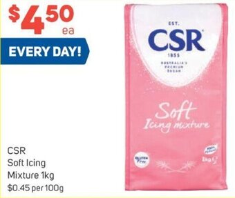 Foodland CSR Soft Icing Mixture 1kg offer