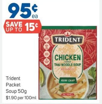 Foodland Trident Packet Soup 50g offer