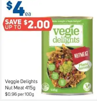 Foodland Veggie Delights Nut Meat 415g offer
