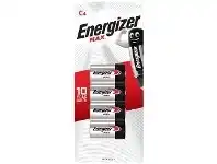 Officeworks Energizer MAX C Alkaline Batteries 4 Pack offer
