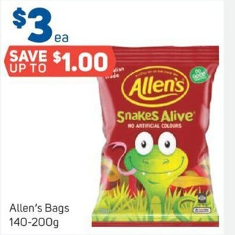 Foodland Allen's Bags 140-200g offer