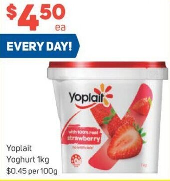 Foodland Yoplait Yoghurt 1kg offer