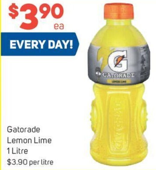 Gatorade Lemon Lime 1 Litre offer at Foodland