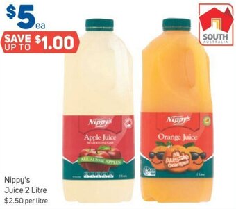 Foodland Nippy's Juice 2 Litre offer