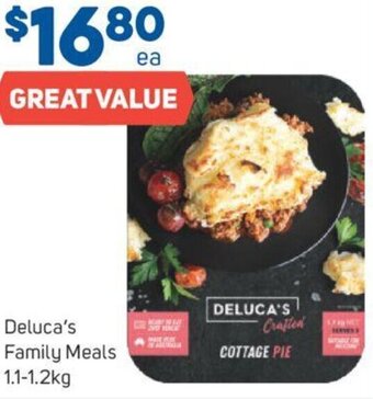 Deluca's Family Meals 1.1-1.2kg
