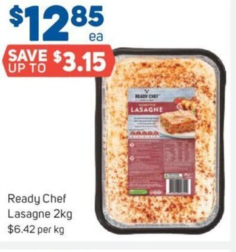 Foodland Ready Chef Lasagne 2kg offer